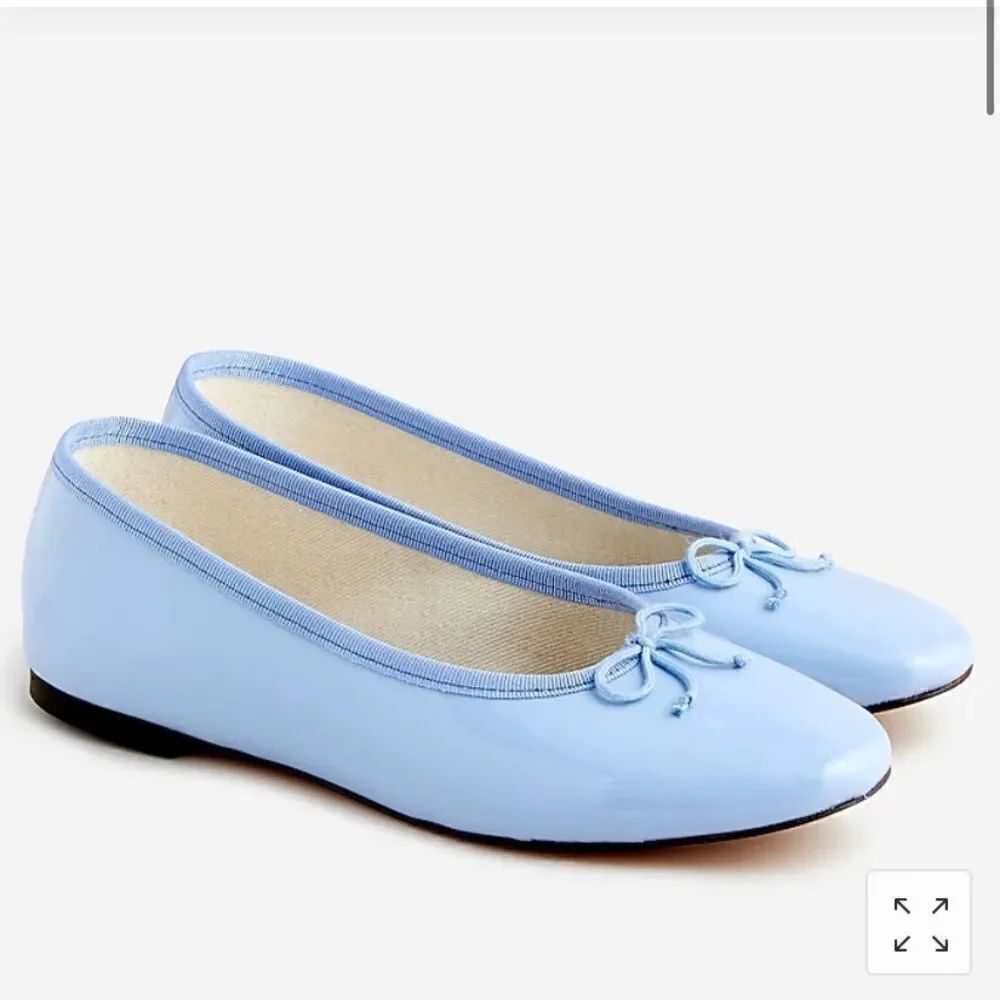 J. Crew Zoe ballet flats in leather
